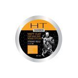 Matt clay for hair and beard styling, 80 ml