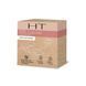 Heatless hair curling ribbon (peach)