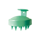 Massage brush for scalp and hair washing (turquoise), 1 pc