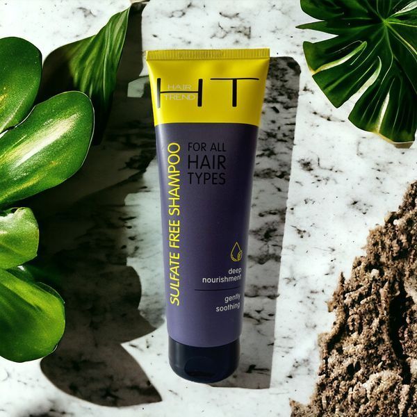 Fulfate free shampoo for all hair types, 250 ml